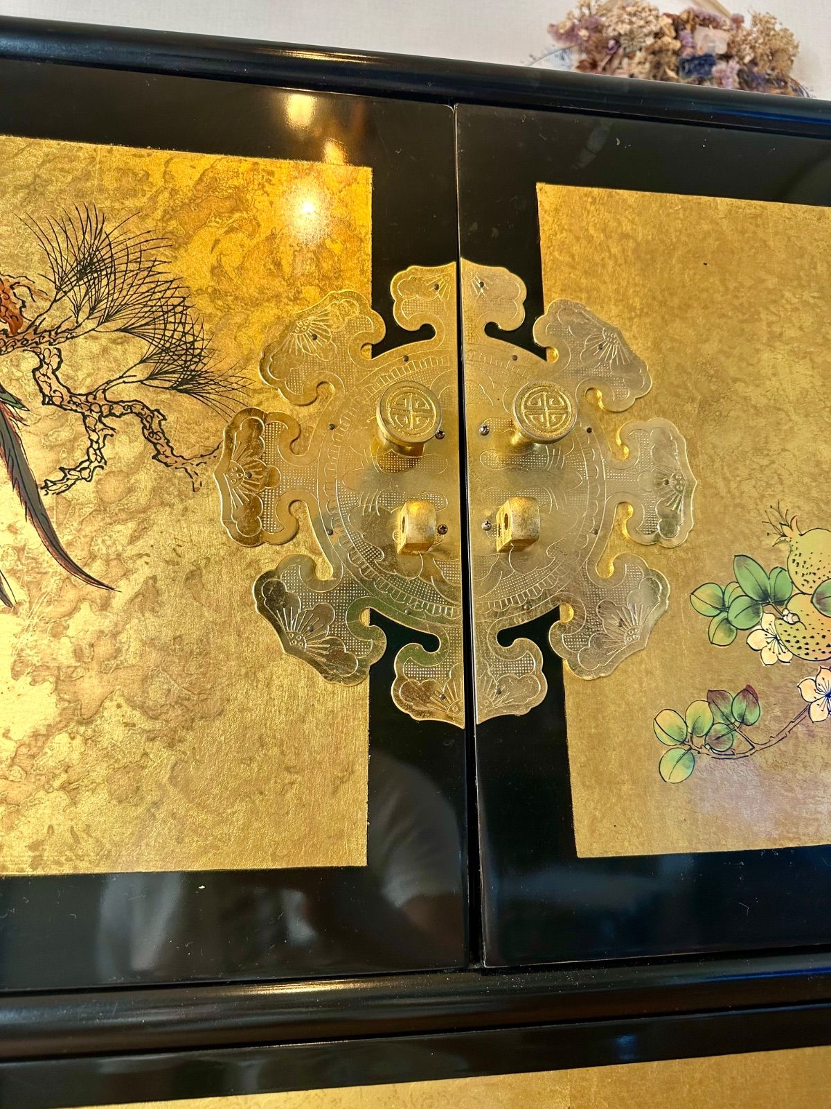 加賀友禅 箪笥 金箔装飾 着物収納 - メルカリ