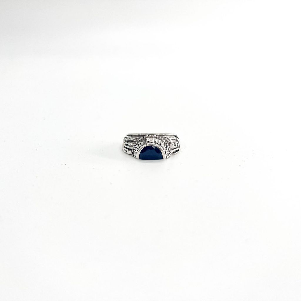 JAM HOME MADE シルバー ハーフカレッジリング 指輪 15号 SILVER