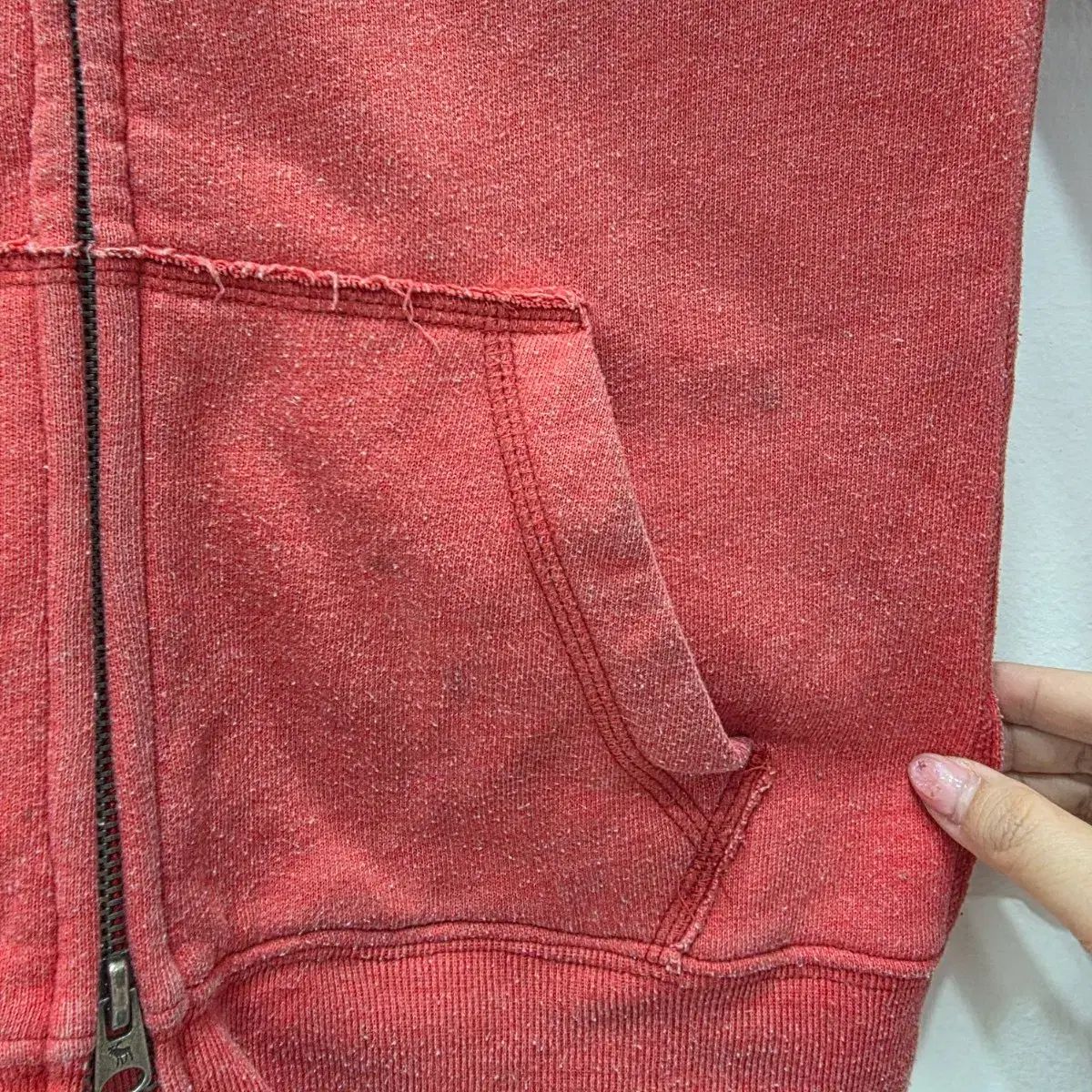 フリップ XL/スリムフィット タイトフィット Abercrombie ツーウェイ フードジップアップ