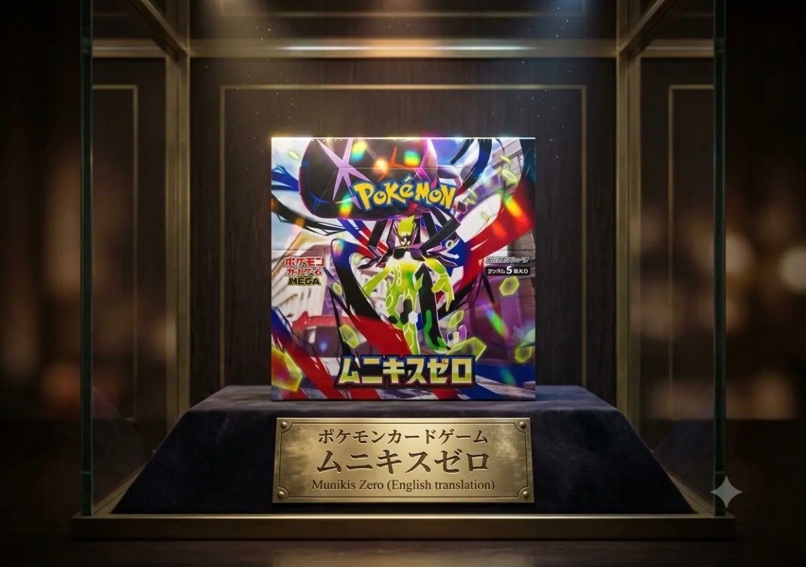 ✓【新品未開封シュリンク付き】ポケモンカードゲーム ムニキスゼロ