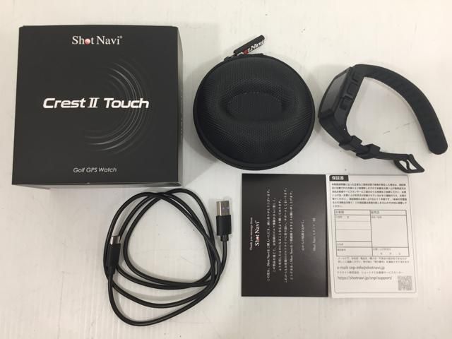中古　Shot Navi ショットナビ CRESTII クレスト2 返品OK 【中古ゴルフ用品】テクタイト(ショットナビ) Shot Navi