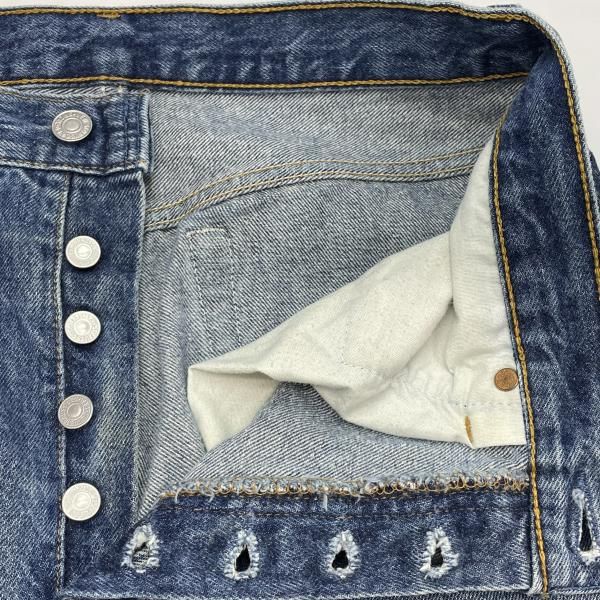 緊急開催激安【中古】90s オールドLEVI'S 501 USA製 デニムパンツ