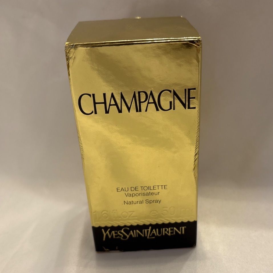 【激レア・廃盤】イヴ・サンローラン シャンパーニュ オードトワレ 50ml 箱付 中古保管品】イヴサンローラン シャンパーニュ オードトワレ 50ml 箱