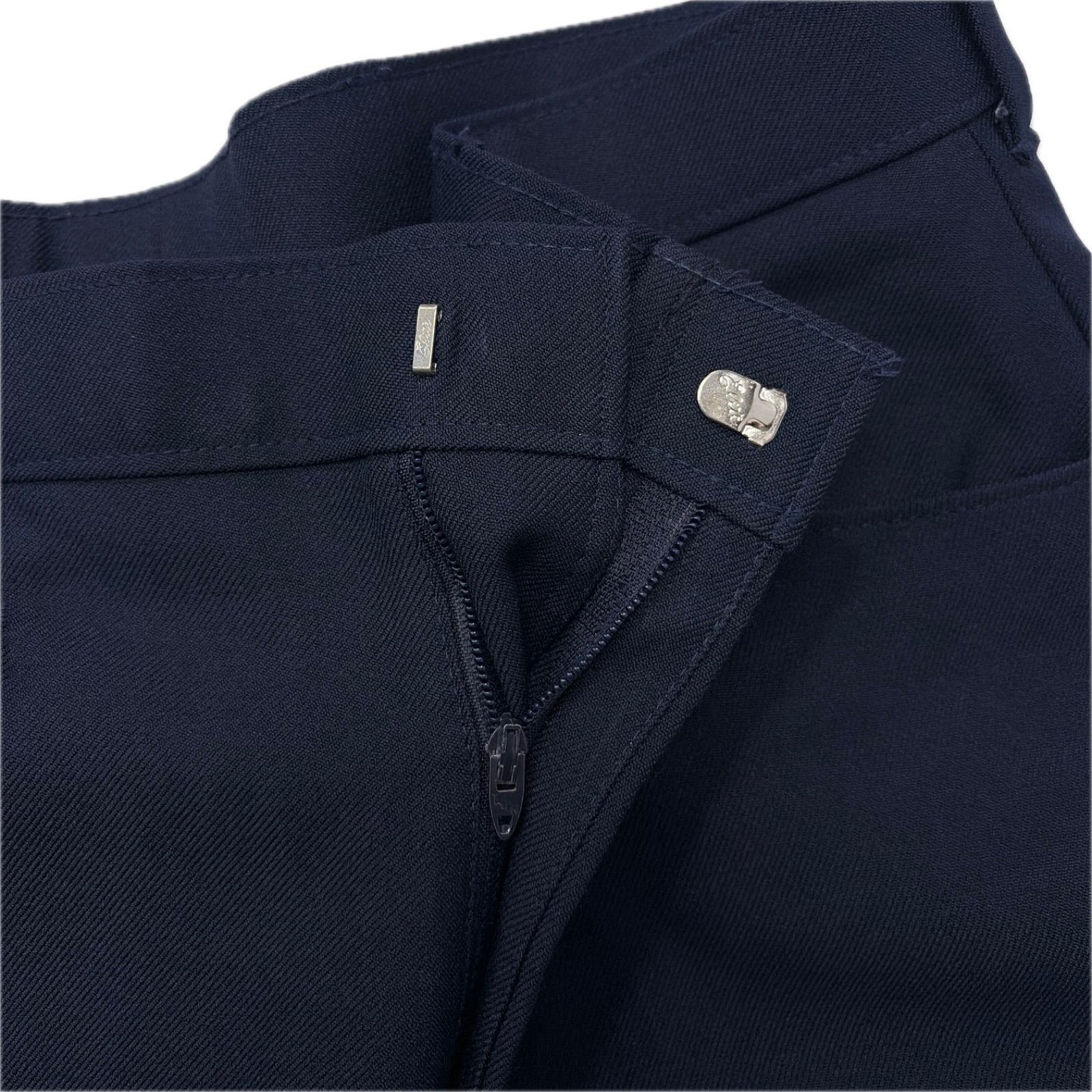 80s LEVIS リーバイス アクションスラックス パンツ 紺 ネイビー W34