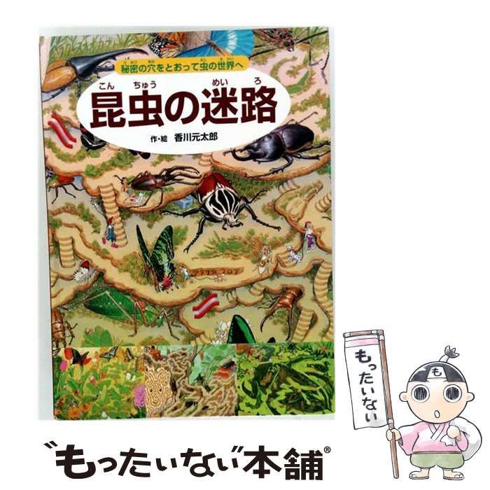 中古】 昆虫の迷路 秘密の穴をとおって虫の世界へ / 香川 元太郎