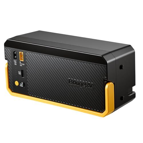 N◆BougeRV B240 車載冷蔵庫専用内蔵バッテリー 240Wh 【CRD2 V2.0/CRH20/CRX3 対応】 リン酸鉄リチウム採用 長寿命 最大39時間連続駆動 USBC/A 出力口付き ポータブル電源兼用 ソーラー充電対応 キ f0a6a4ed