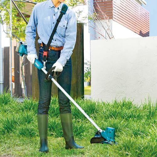 マキタ(Makita) 200mm充電式草刈機 金属刃 18V3Ah バッテリ・ N◇マキタ(Makita) 200mm充電式草刈機 金属刃 18V3Ah バッテリ・充電器付