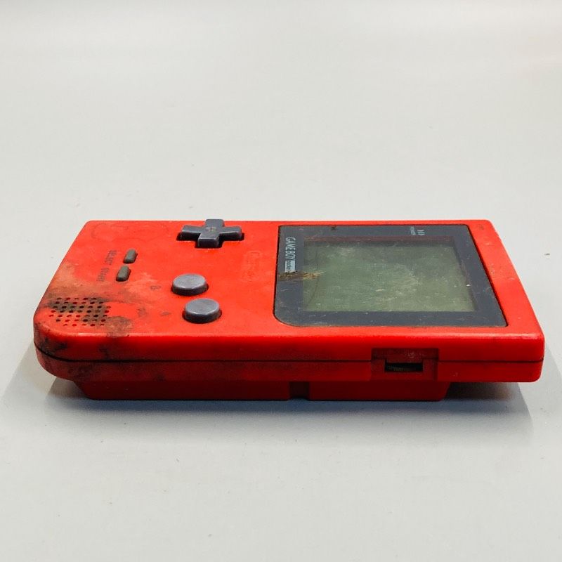 ジャンク品】任天堂 GBハード ゲームボーイ ポケット 本体 レッド MGB