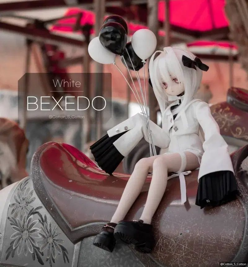 MDD 벳シド 白 + 白 セット ウィッグ