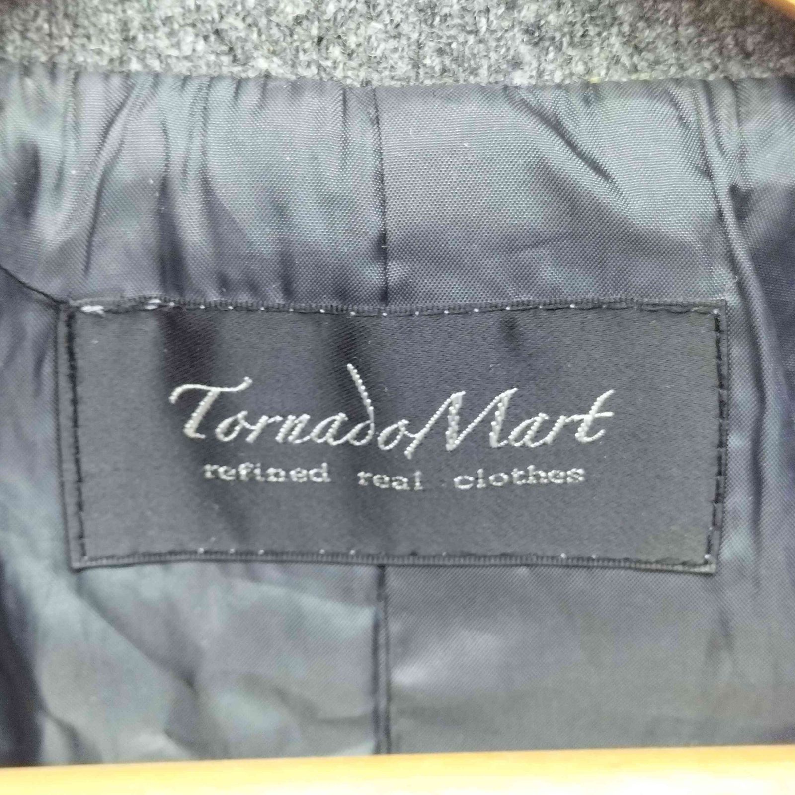 【フォロー割適用】Y2K tornado mart Dark MeltonFur トルネードマート TORNADO MART リアルファー ダブルジップ メルトン