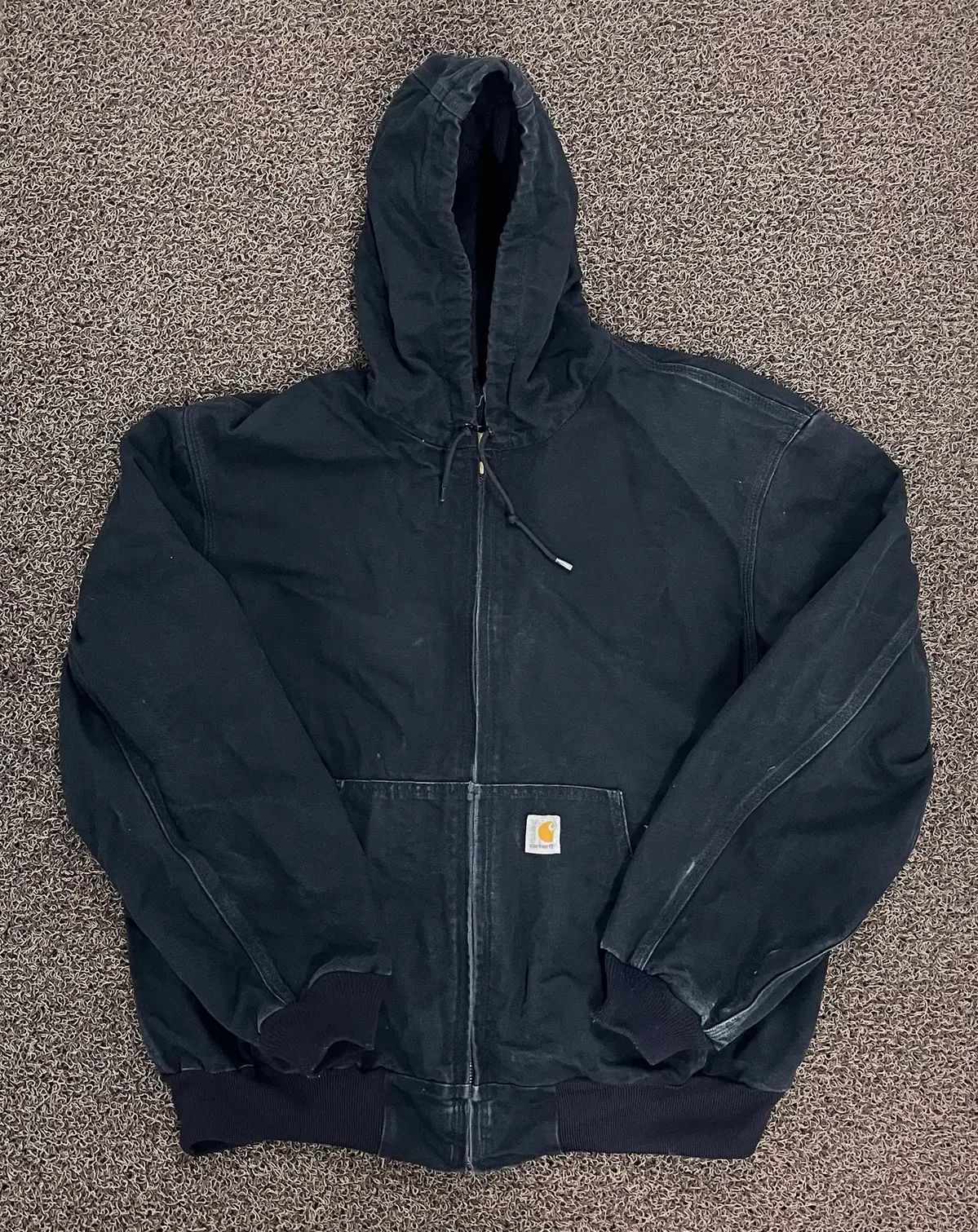 Carhartt カーハート j131 アクティブ ジャケット ブラック (XL