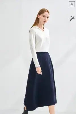 ラット LATT オープン カラー ニット 90 サイズ 正規品