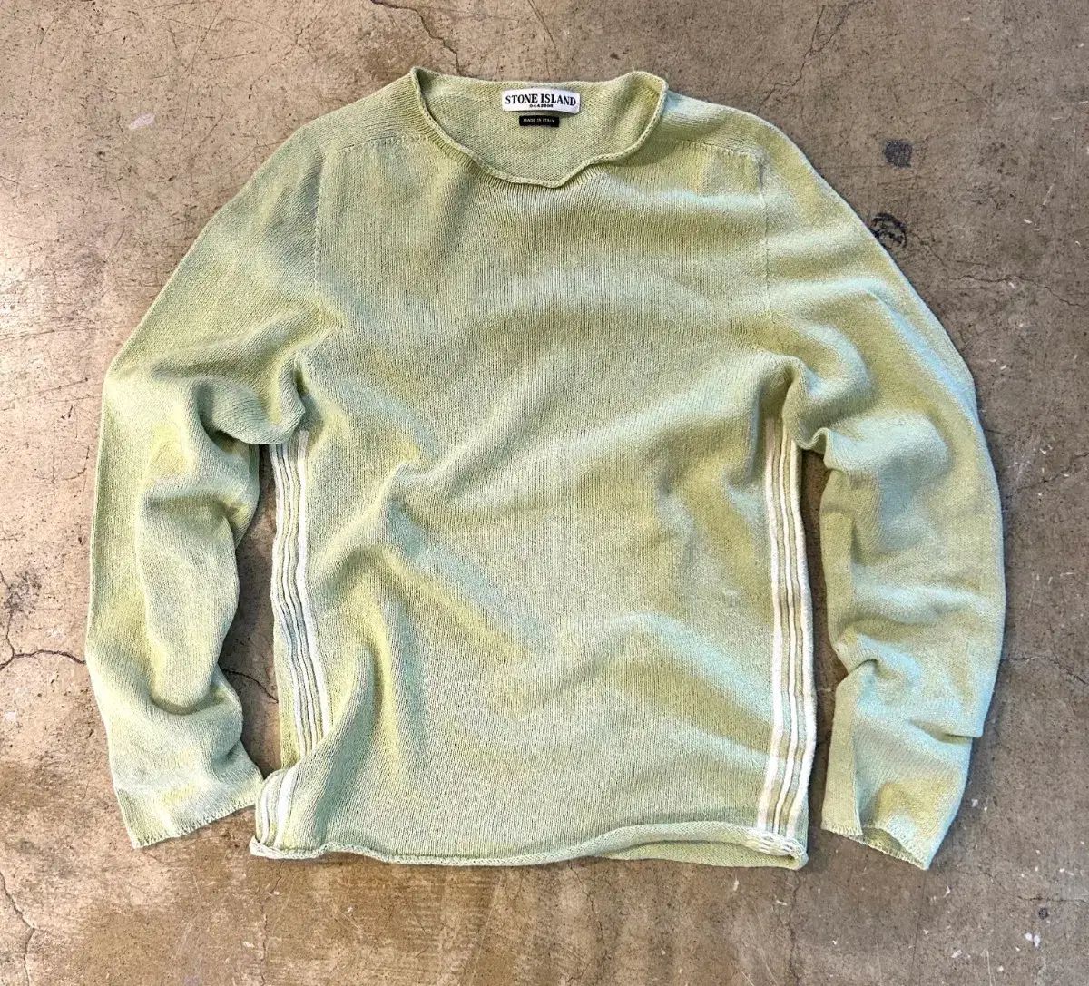 STONE ISLAND ストーンアイランド vintage natural green knit
