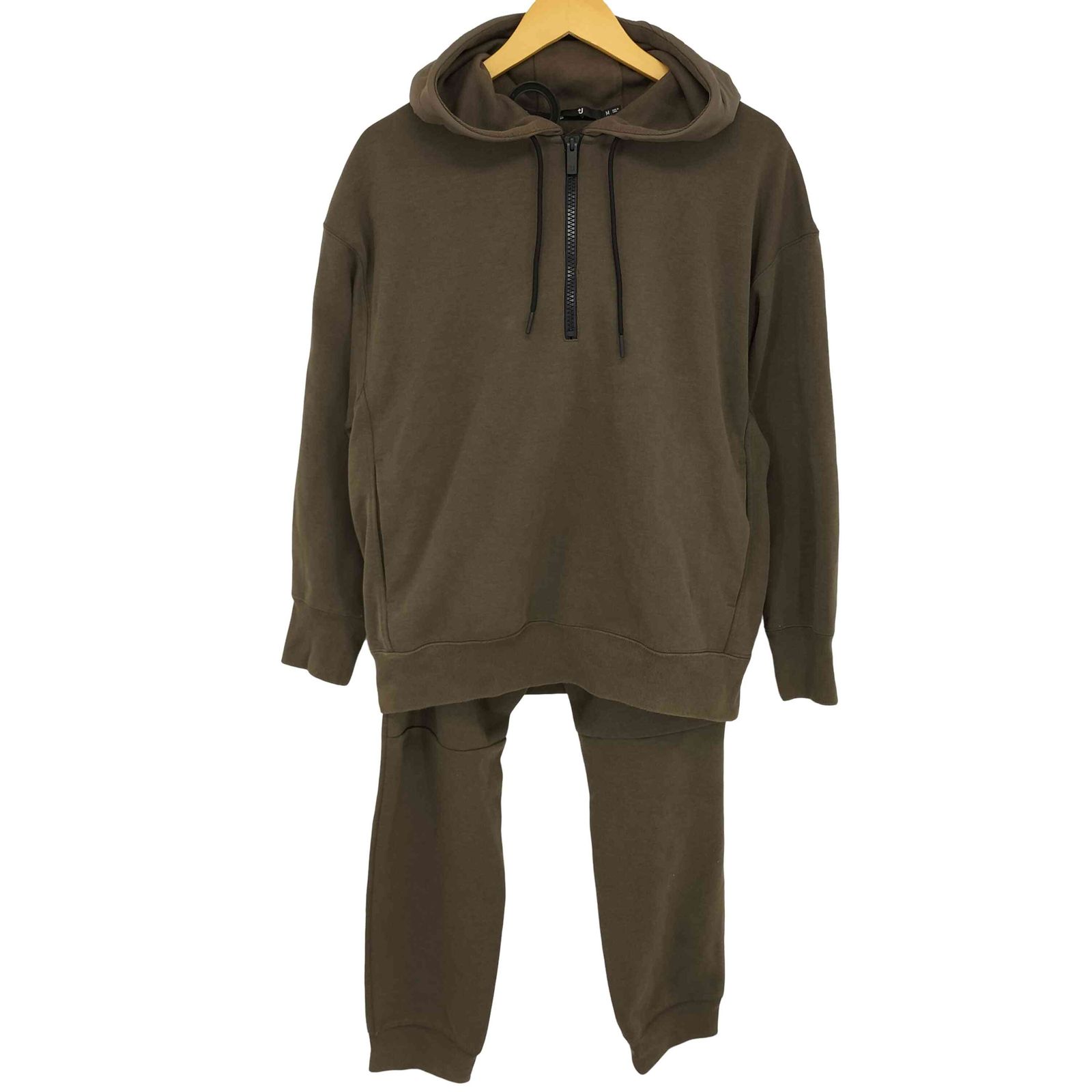ユニクロプラスジェイ UNIQLO+J ドライスウェットハーフジップパーカ