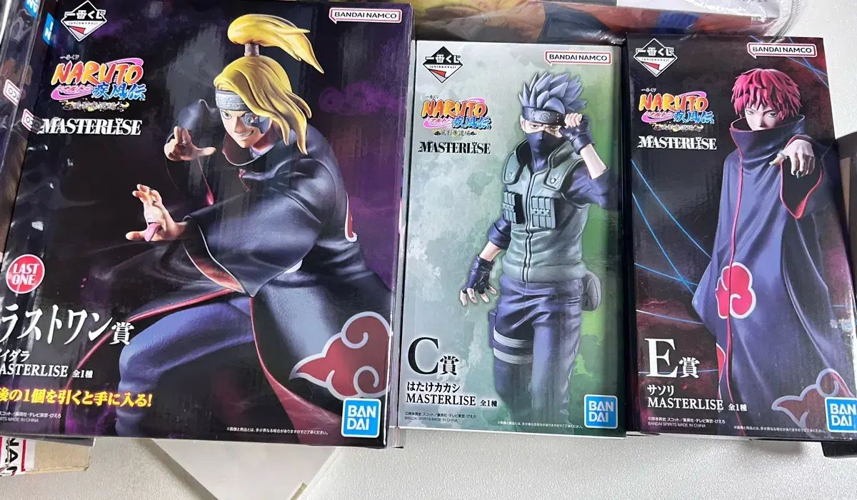 NARUTO -ナルト- 一番くじ サソリ/カカシ/デイダラ ラストワン まとめ 出品