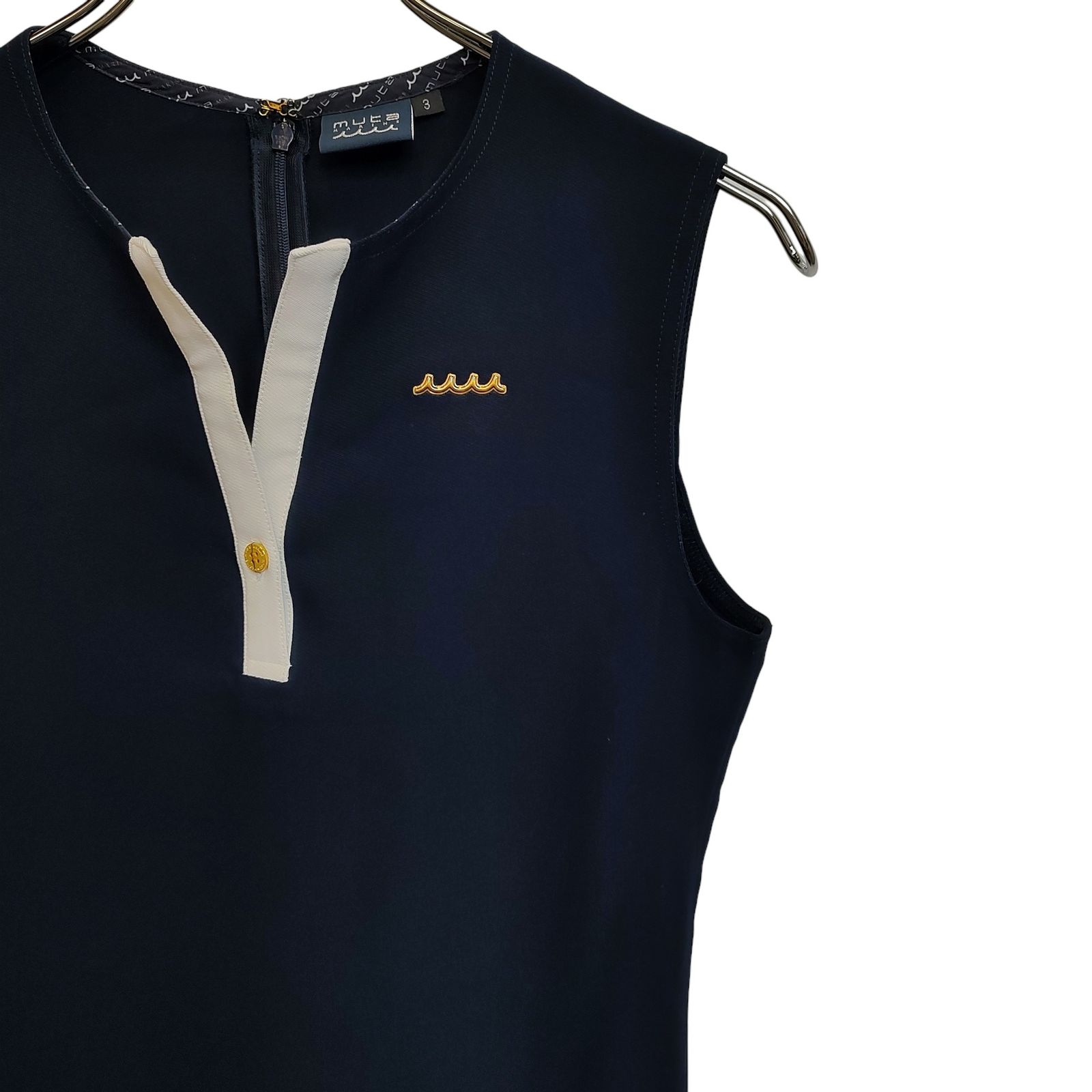 muta MARINE GOLF ムータ マリン ゴルフ ノースリーブ ワンピース YMMO
