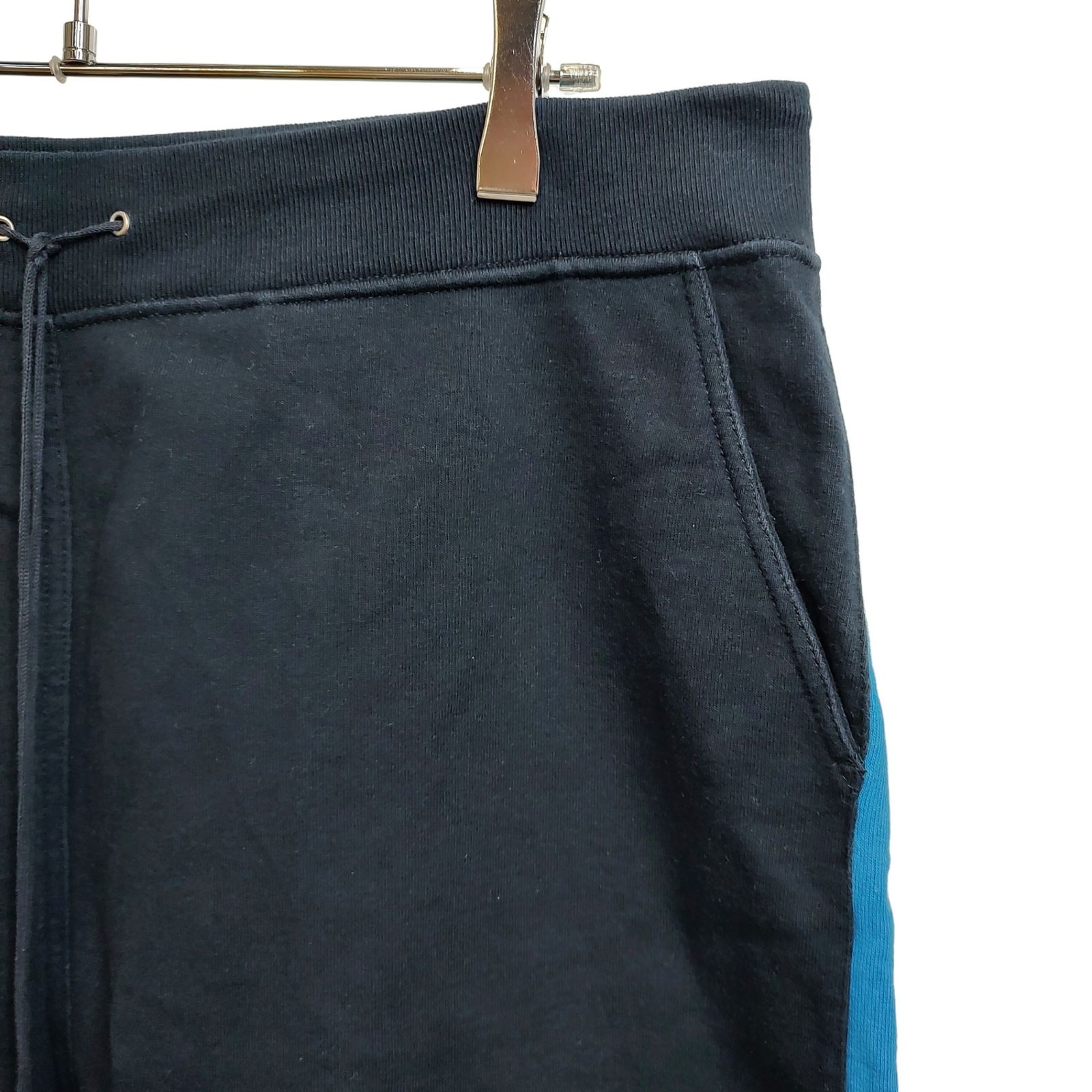 HERMES エルメス サイドライン メンズ ショートパンツ ネイビー Mサイズ Hermes エルメス Technical Sideline Jogging Shorts サイドライン
