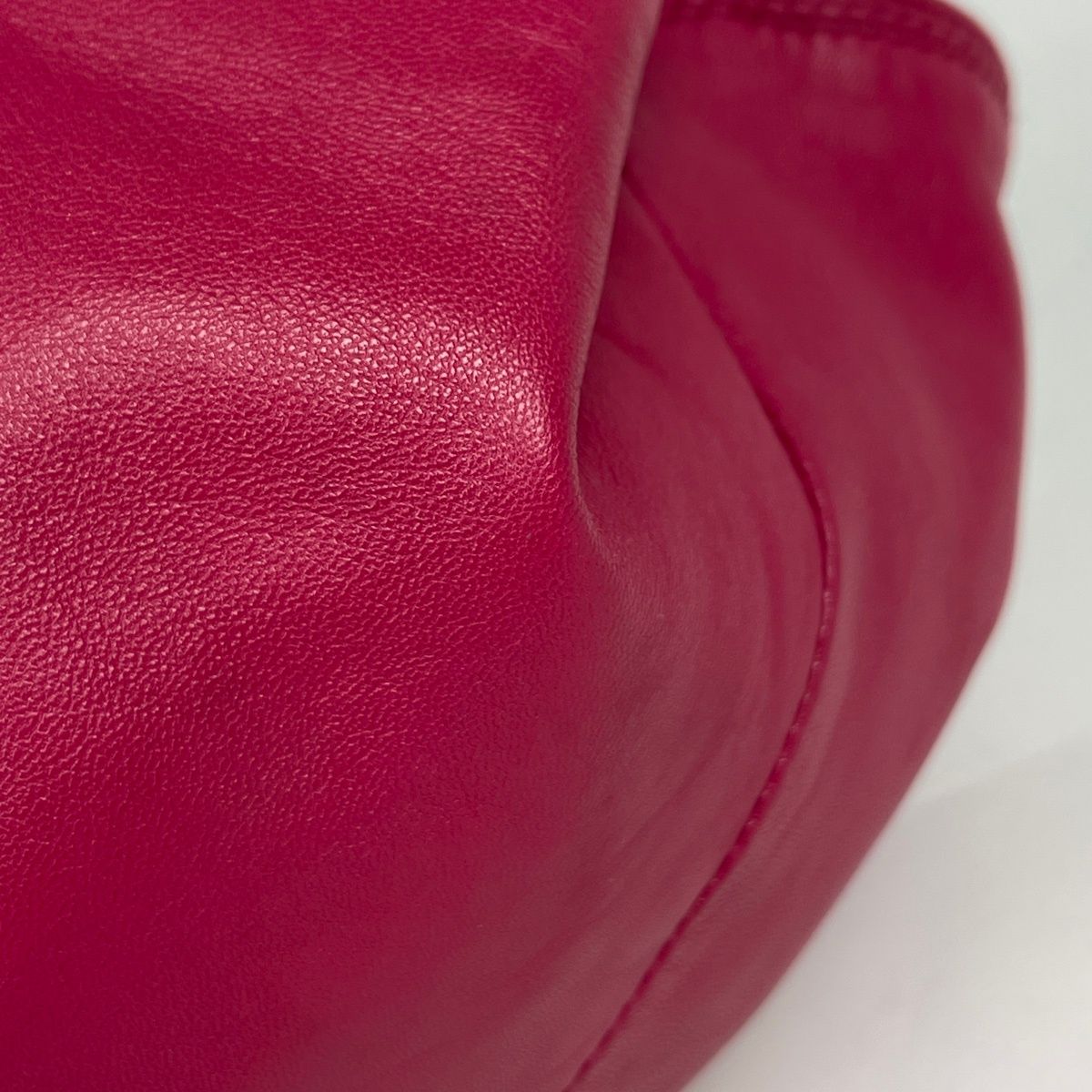 ロエベ LOEWE ナッパアイレ ハンドバッグ アナグラム レザー ピンク