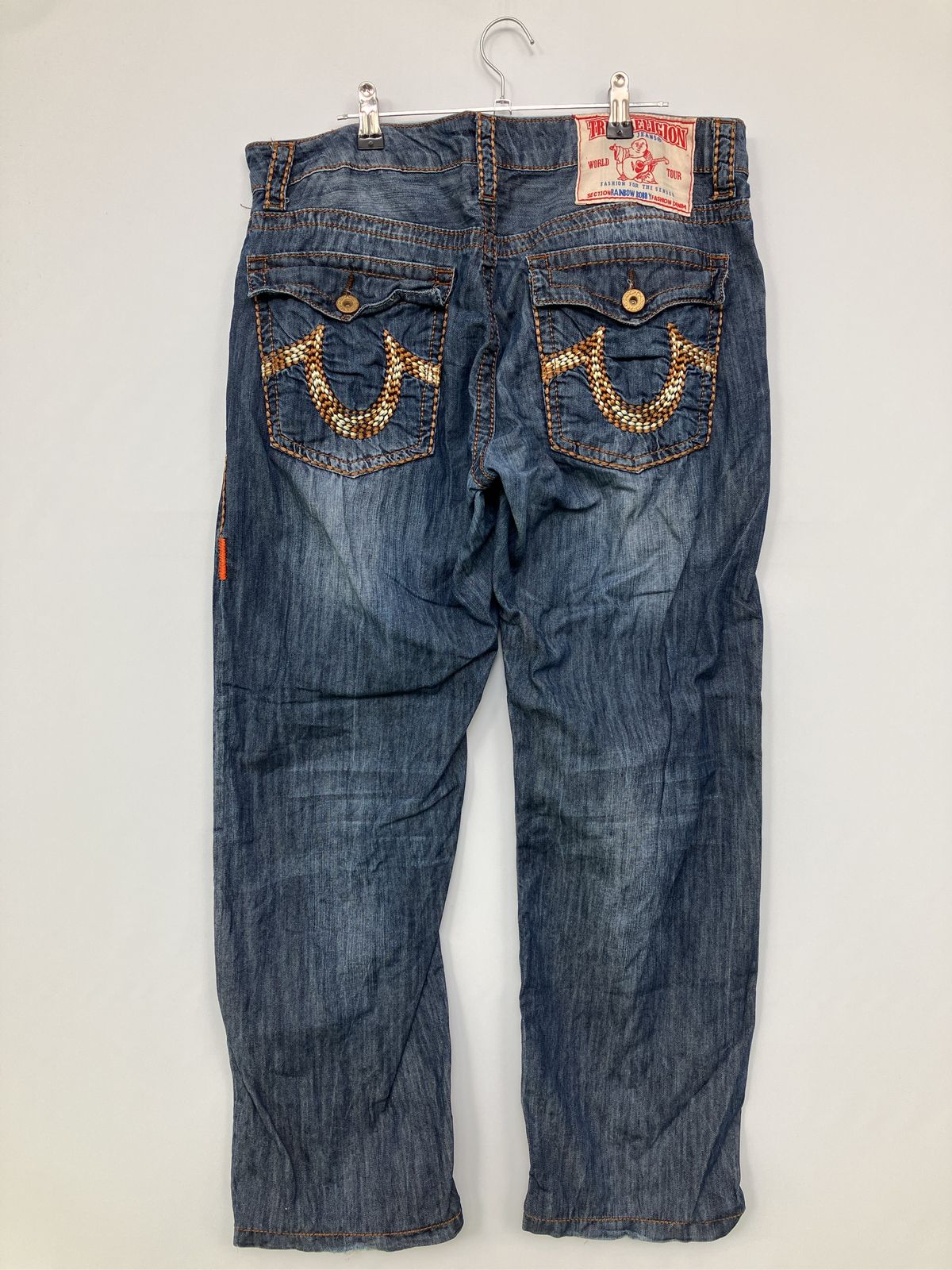 True Religion トゥルーレリジョン デニムパンツ 36 ブルー フル