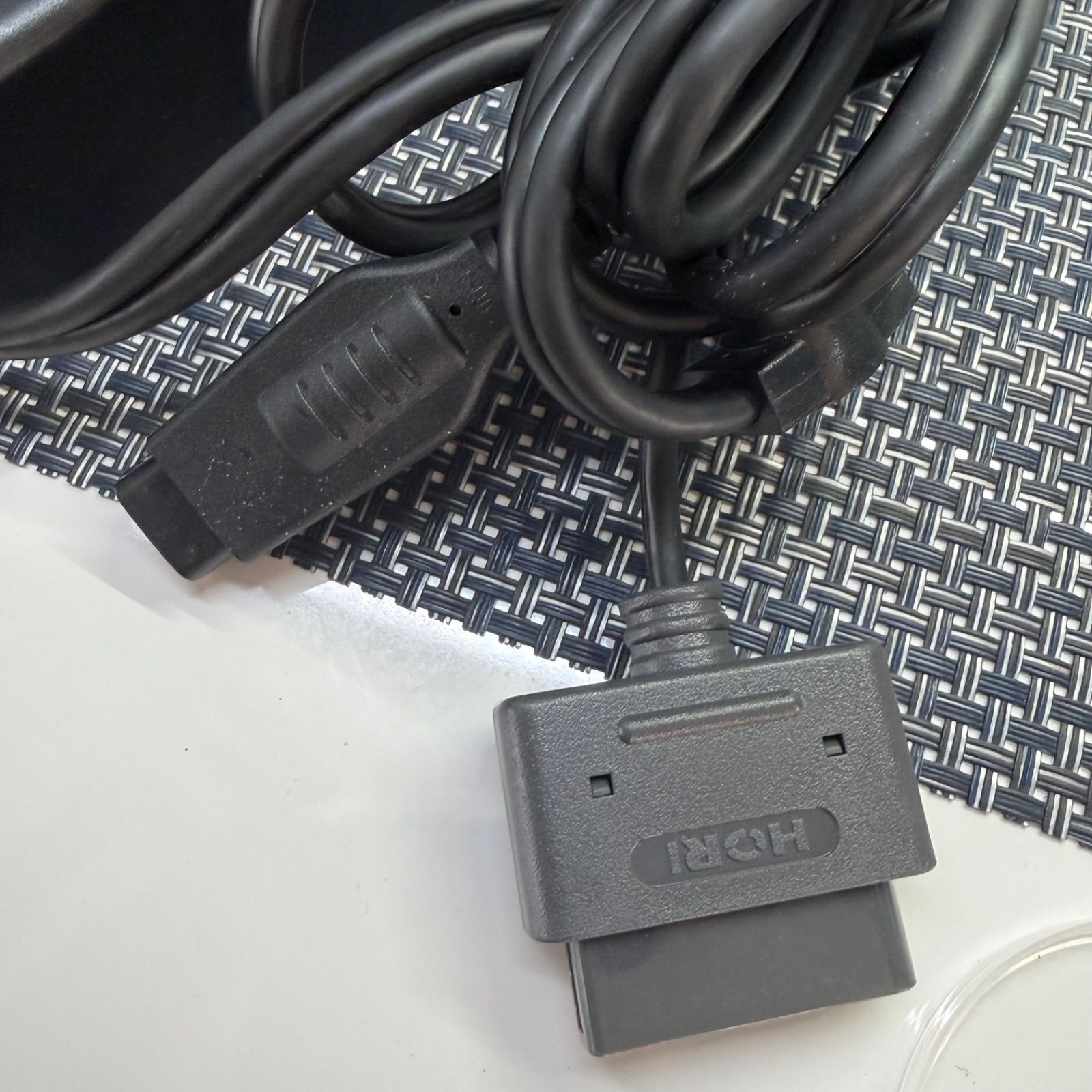 動作確認済】SFC HORI ファイティングスティックデュアル