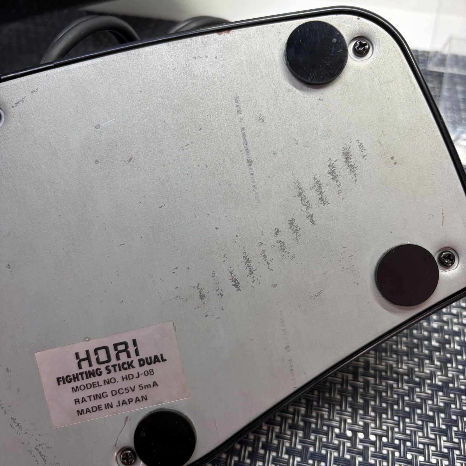 動作確認済】SFC HORI ファイティングスティックデュアル