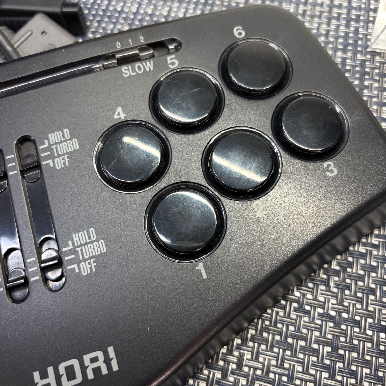 動作確認済】SFC HORI ファイティングスティックデュアル