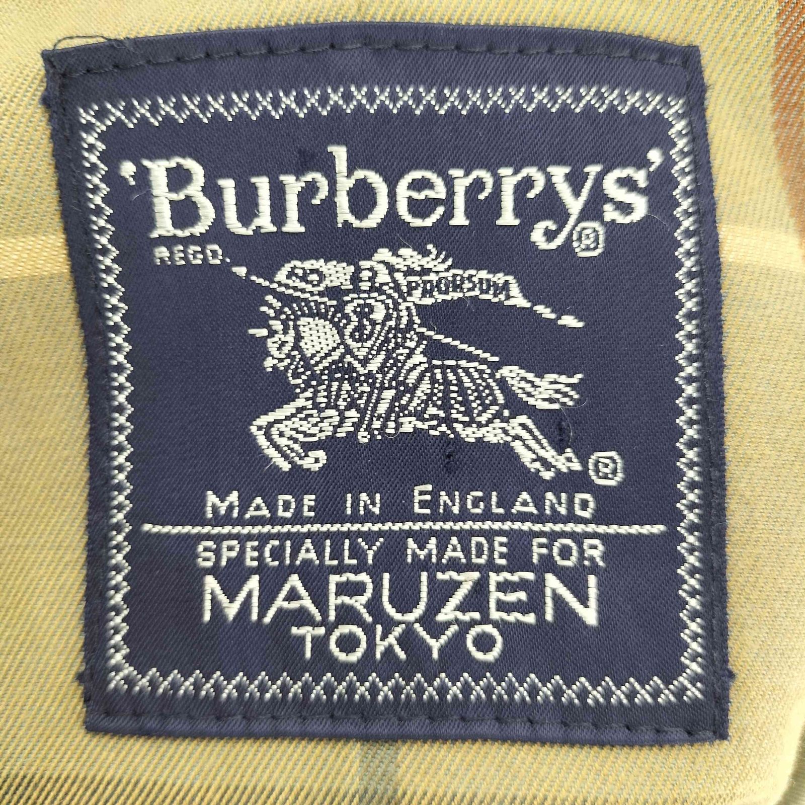 バーバリーズ BURBERRYS 90S 玉蟲 裏地ノバチェック ステンカラー