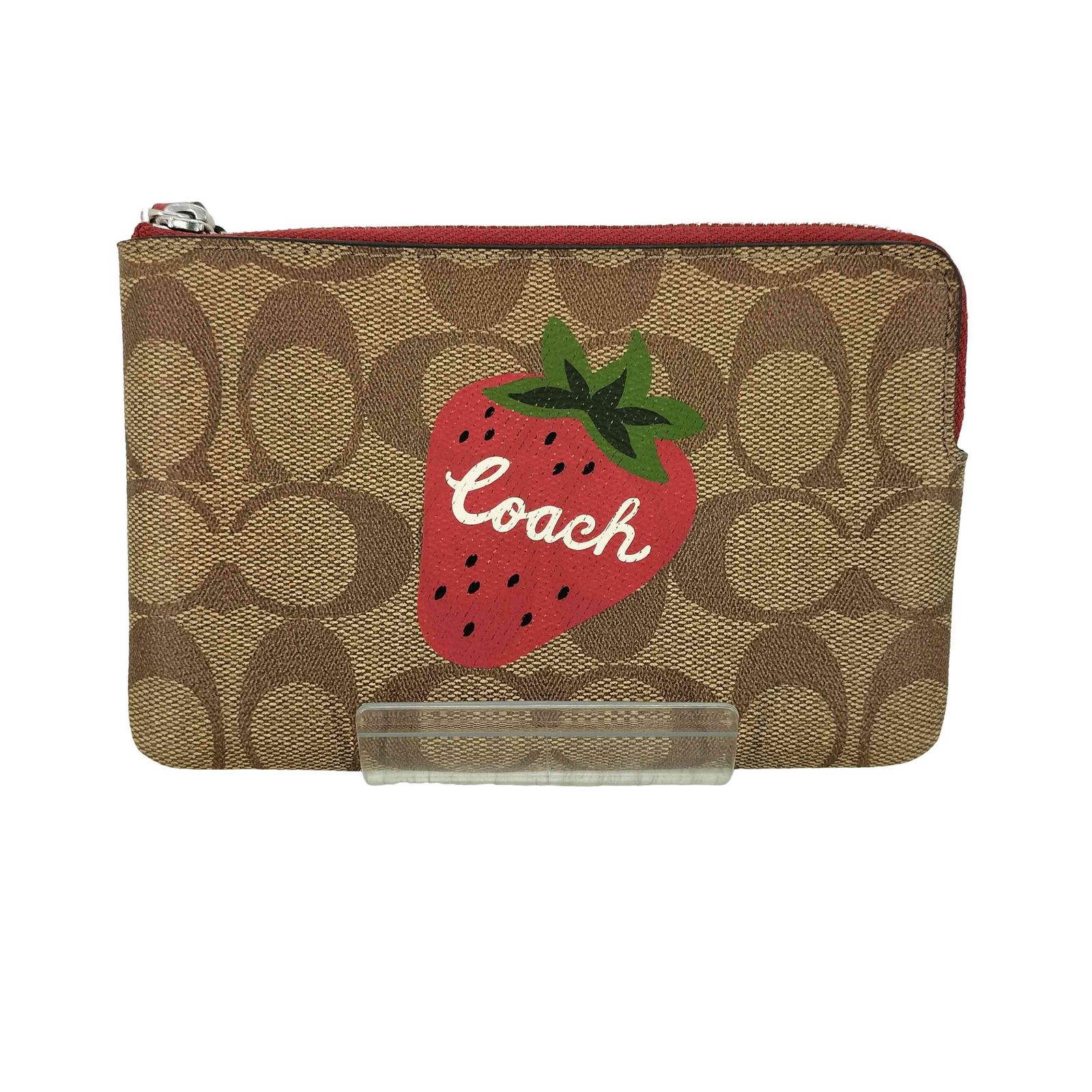 コーチ COACH ジップ リストレット・シグネチャー キャンバス