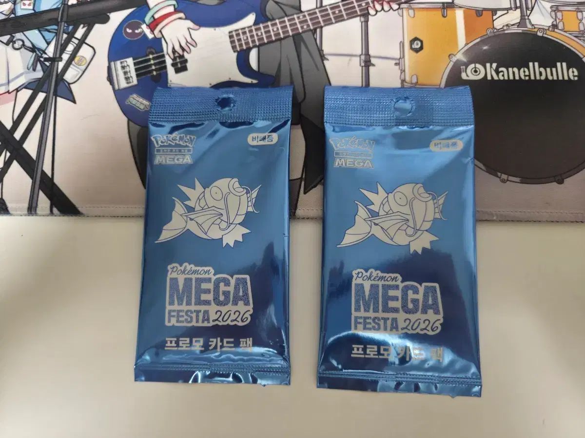 ポケットモンスター MEGA フェスタ 2026 プロモ カード パック 2個