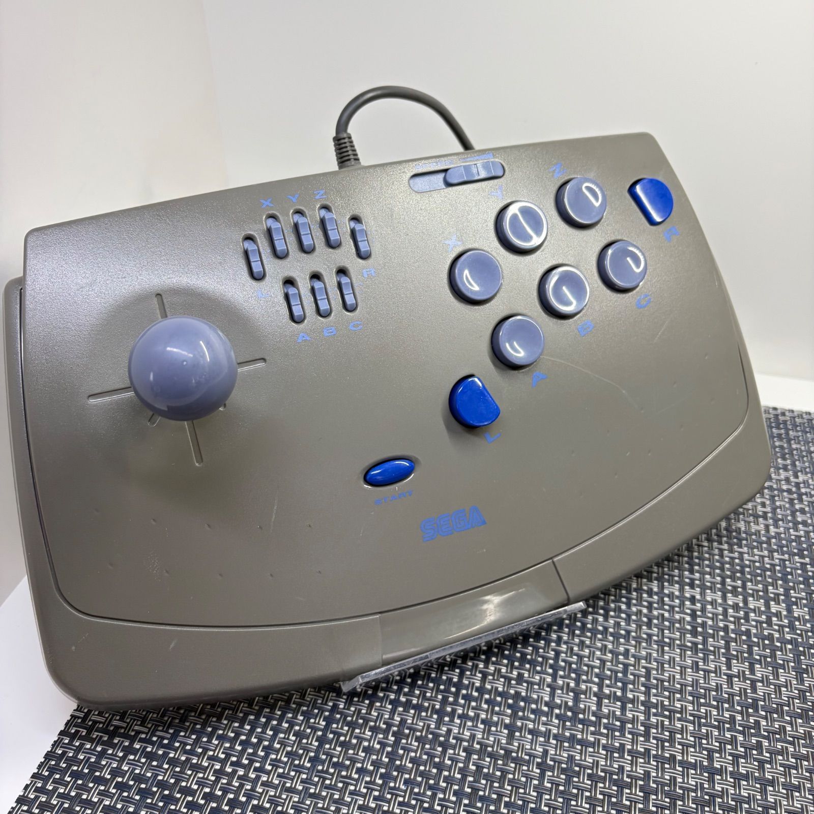 [Operation confirmed] SS SEGA arcade stick HSS-0104 Sega Saturn b