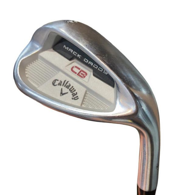 【中古】 キャロウェイ MACK DADDY CB クロムメッキ 56°/14° ウェッジ WG Fujikura MC 70 for CW (フレックスS) メンズ 男性用 右利き 右用 Cランク ゴルフクラブ
