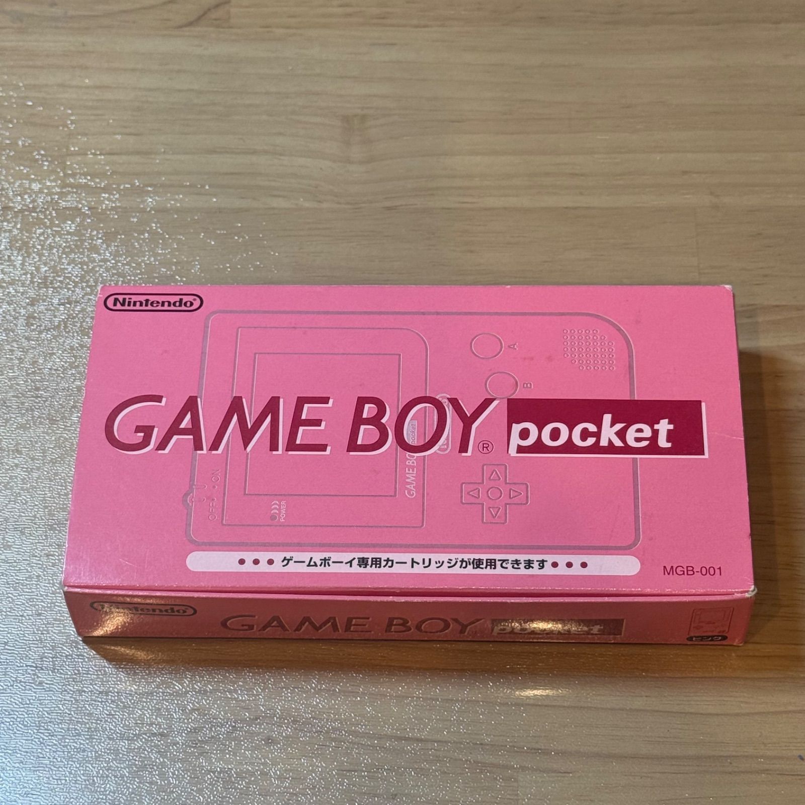 7-167【本体美品】ゲームボーイポケット ピンク 箱付き 14,400円