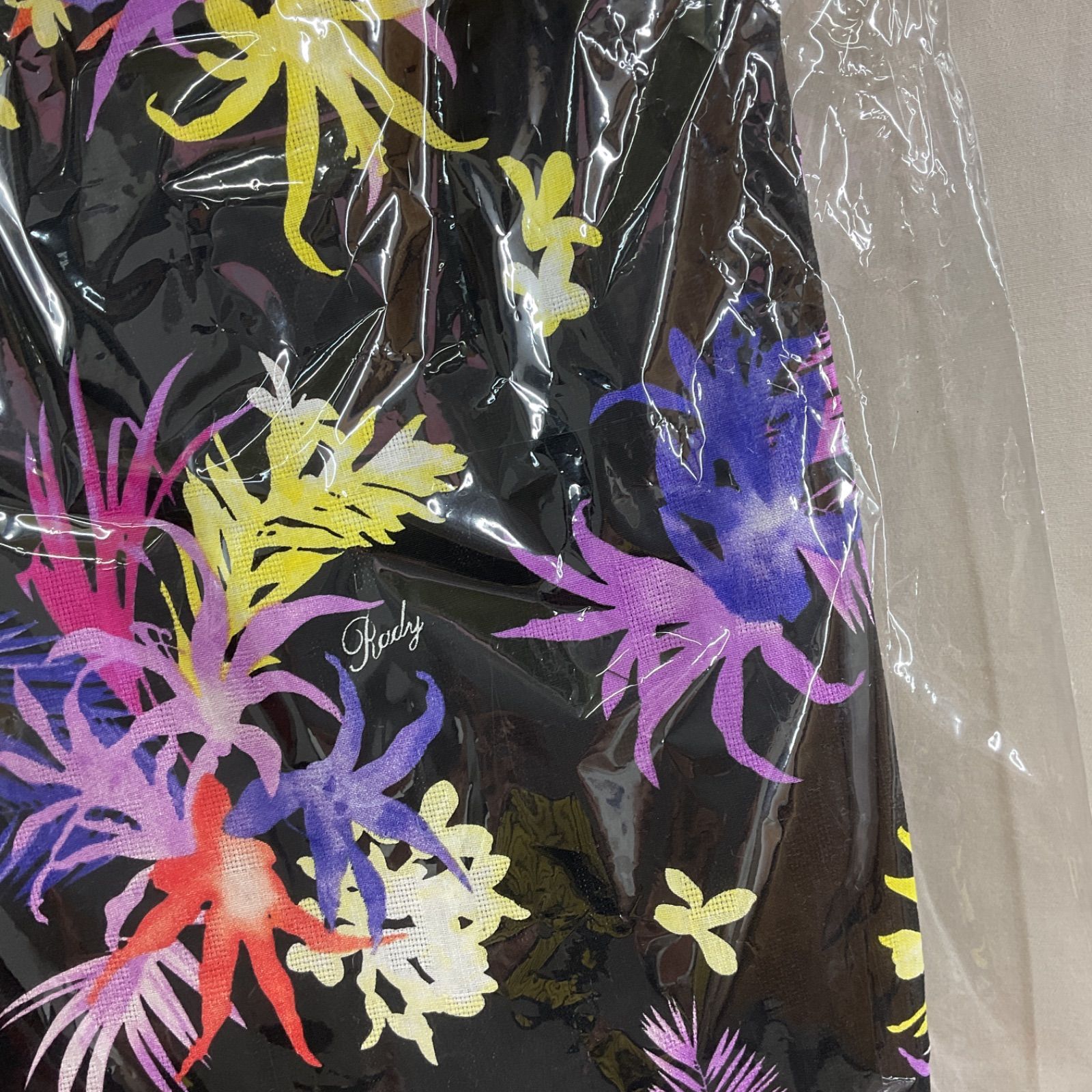 Rady 浴衣 帯セット レディ ブラック 花柄 Fサイズ 【K0322-005】 245