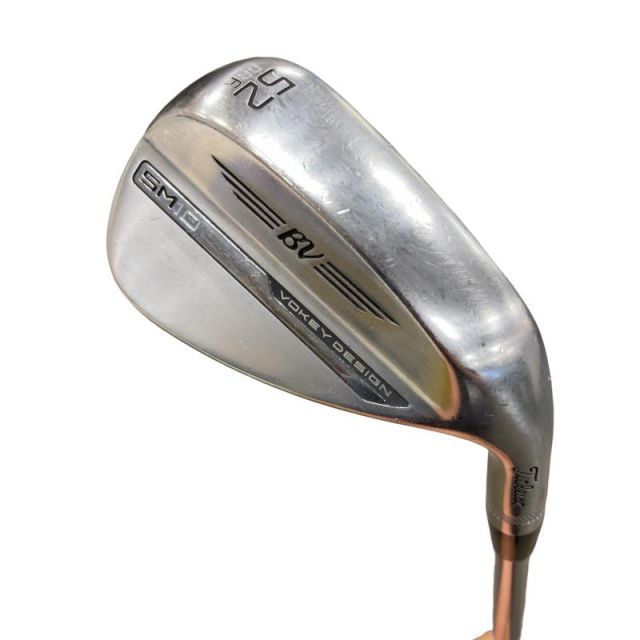 【中古】 タイトリスト VOKEY SPIN MILLED SM10 ツアークロム 52°/08°F ウェッジ WG Dynamic Gold (フレックスS) メンズ 男性用 右利き 右用 Cランク ゴルフクラブ