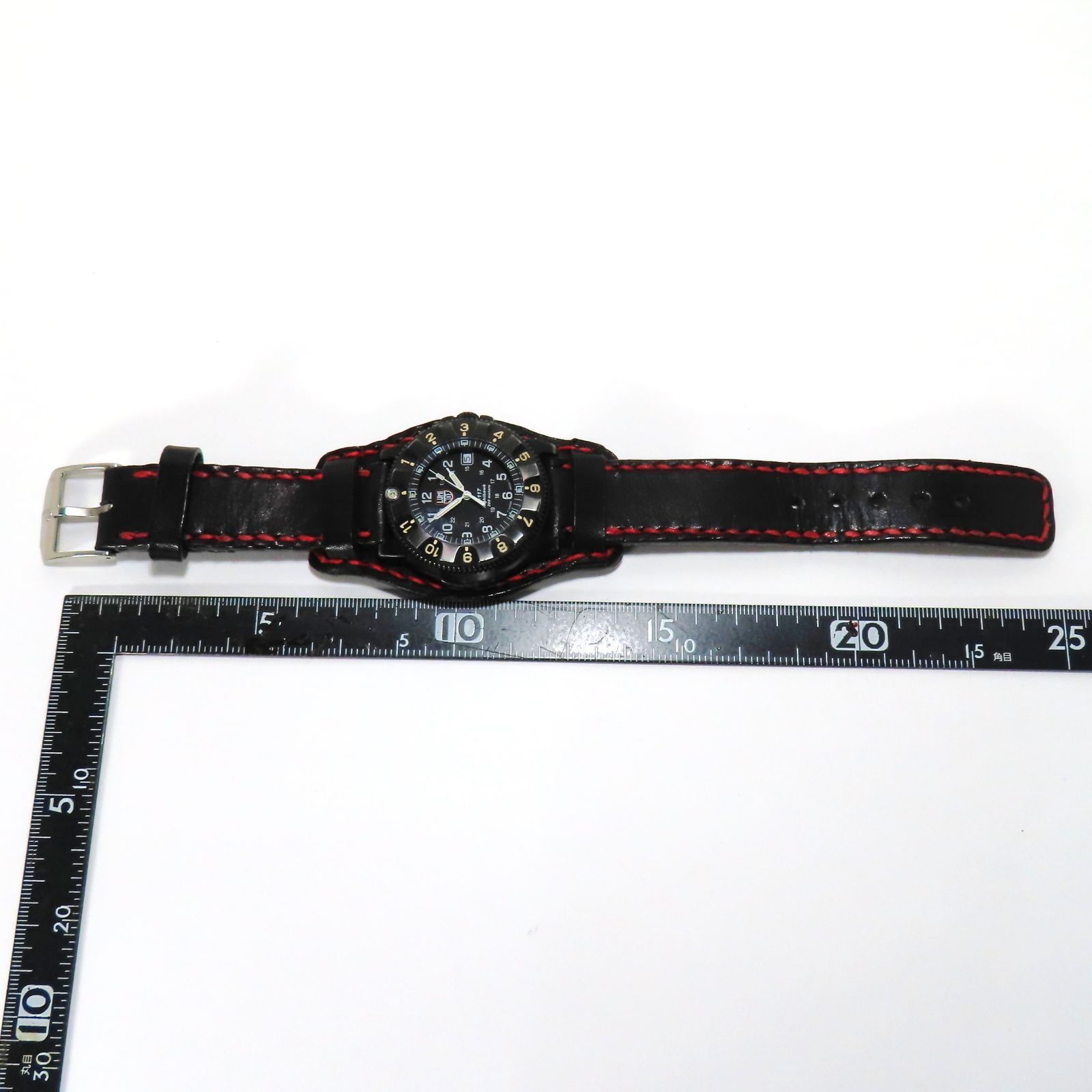 美品 稼働品 LUMINOX F-117 NIGHTHAWK 3400 SERIES ルミノックス