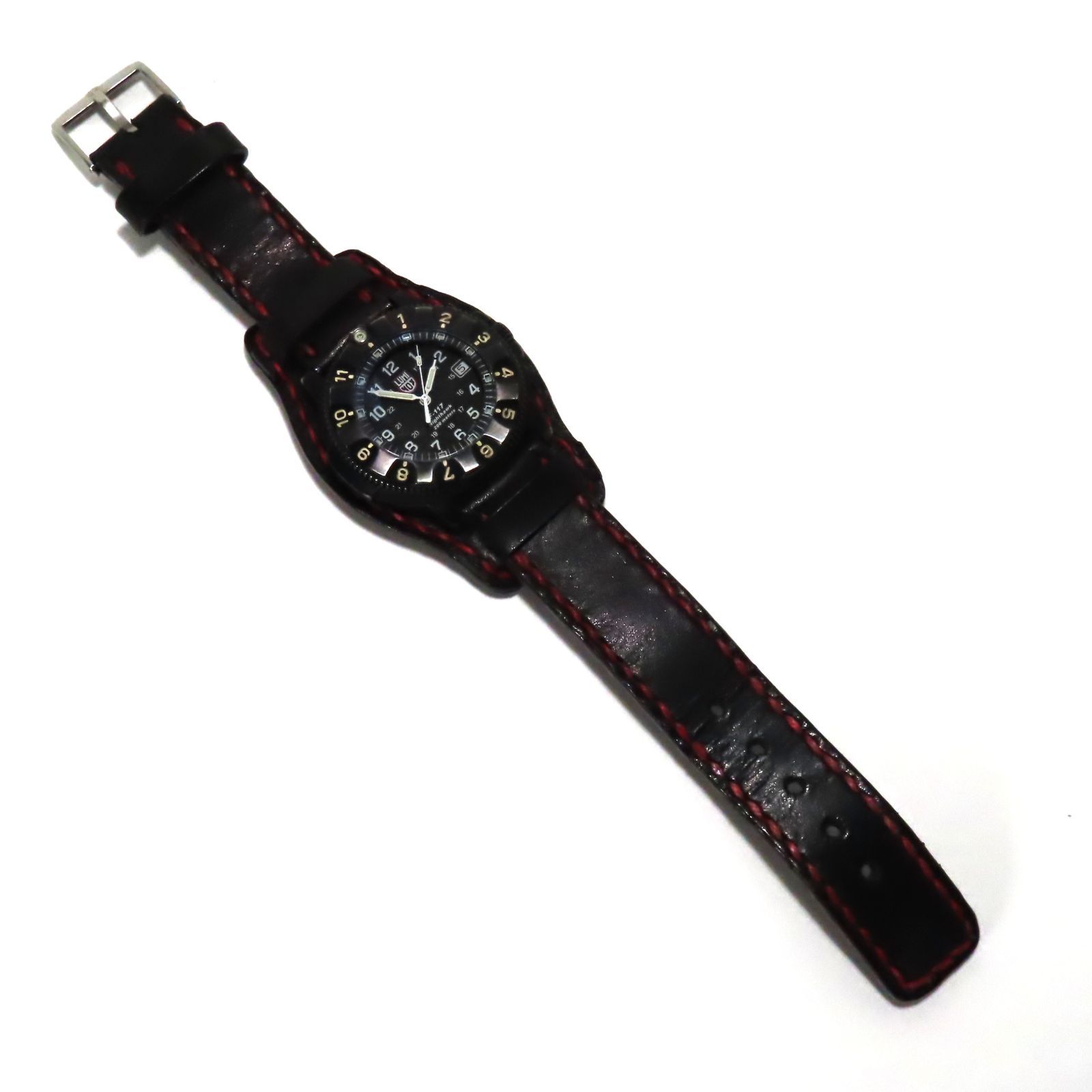 美品 稼働品 LUMINOX F-117 NIGHTHAWK 3400 SERIES ルミノックス