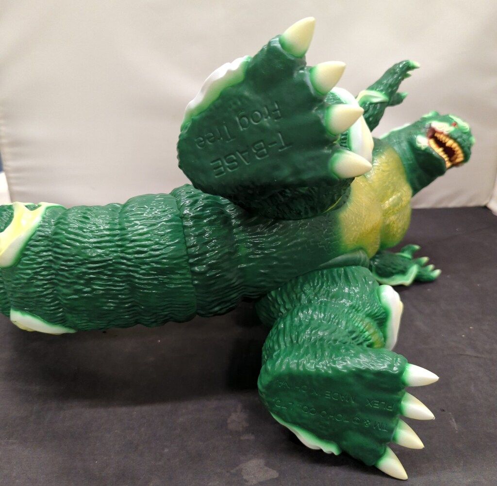 T-BASE GODZILLA VINYL ART BURNING COLLECTION Frog Tree ゴジラ1995