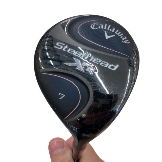 【中古】 キャロウェイ STEELHEAD XR 7W フェアウェイウッド FW Speeder EVOLUTION for XR (フレックスSR) メンズ 男性用 右利き 右用 Cランク ゴルフクラブ