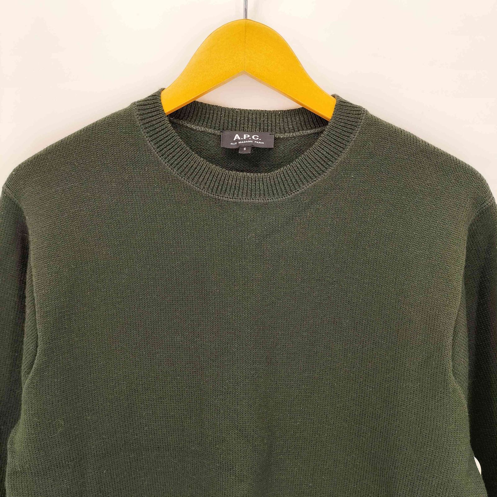 アーペーセー A.P.C. ウール100 ニット セーター メンズ import：S