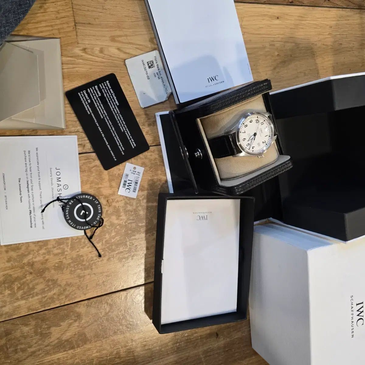 IWC マーク18 白 麻版 209,285円