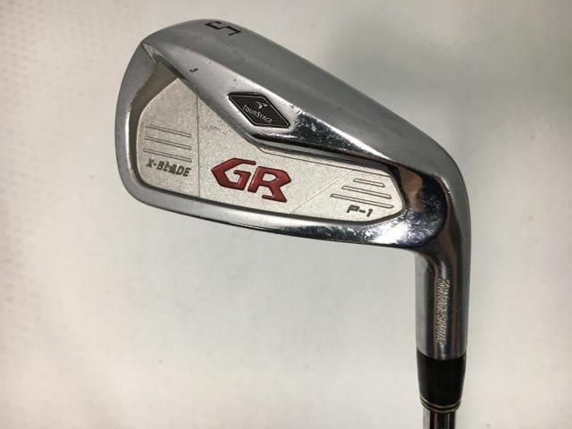 返品OK 【中古ゴルフクラブ】(6本セット)ブリヂストン ツアーステージ Xブレード GR P-1 アイアン NSプロ 950GH ウェイトフロー 5～9.P