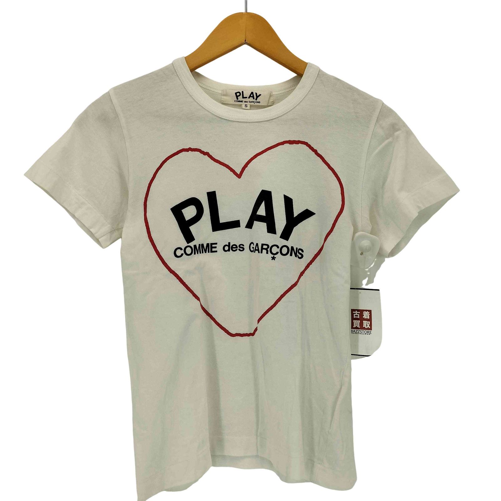 プレイコムデギャルソン PLAY COMME des GARCONS ハートプリント T