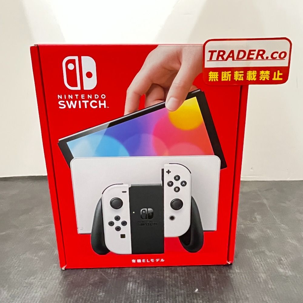 06w23497 【未使用・店舗印有】任天堂 Nintendo Switch (有機ELモデル