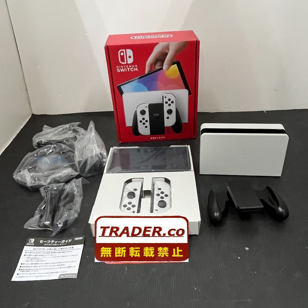 06w23497 【未使用・店舗印有】任天堂 Nintendo Switch (有機ELモデル