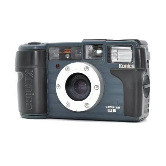 動作OK】Konica 現場監督 28WB コニカ コンパクト フィルムカメラ