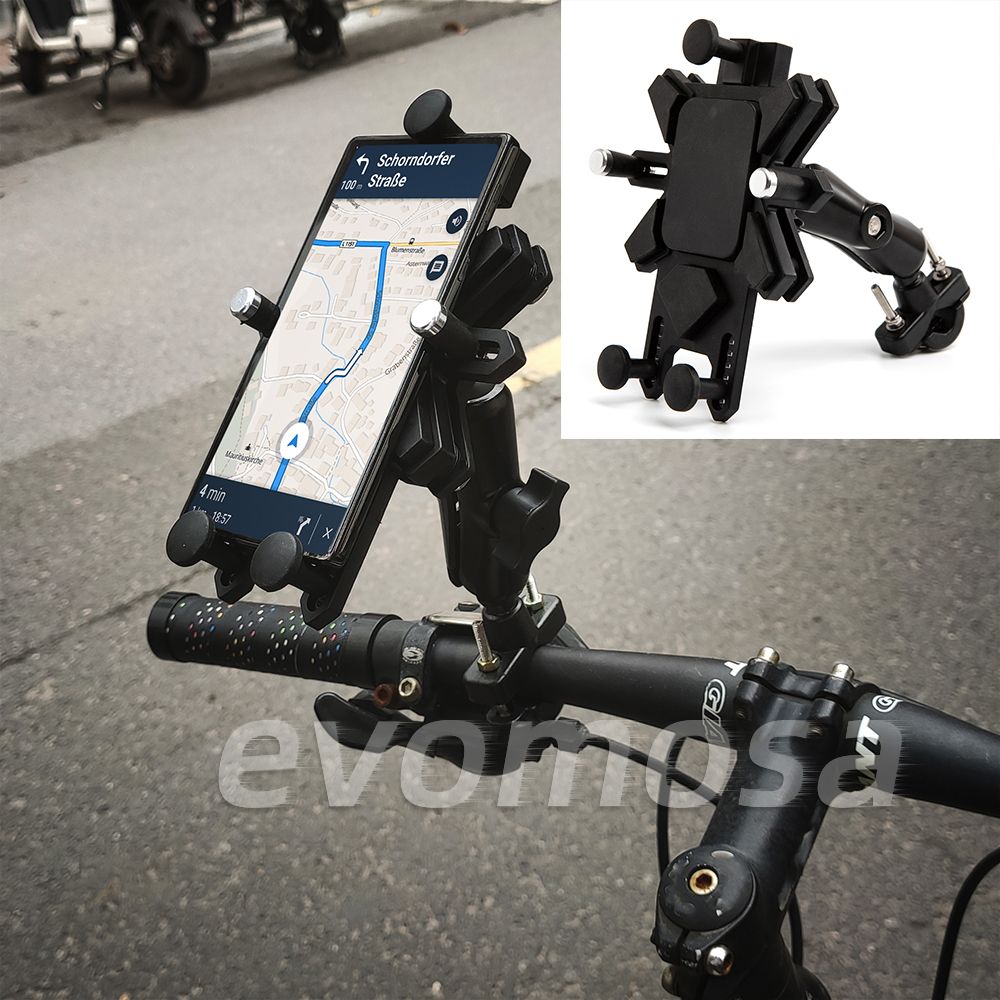 オートバイ・スクーター用 ユニバーサル携帯電話ホルダー 4.7～6.8インチ対応 7,173円