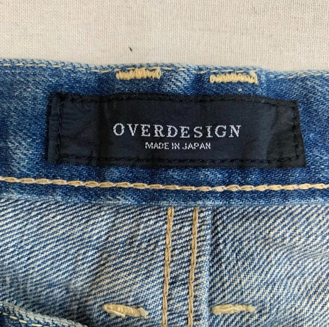 OVERDESIGN オーバーデザイン リペア•ユーズド加工ジーンズ 7812 