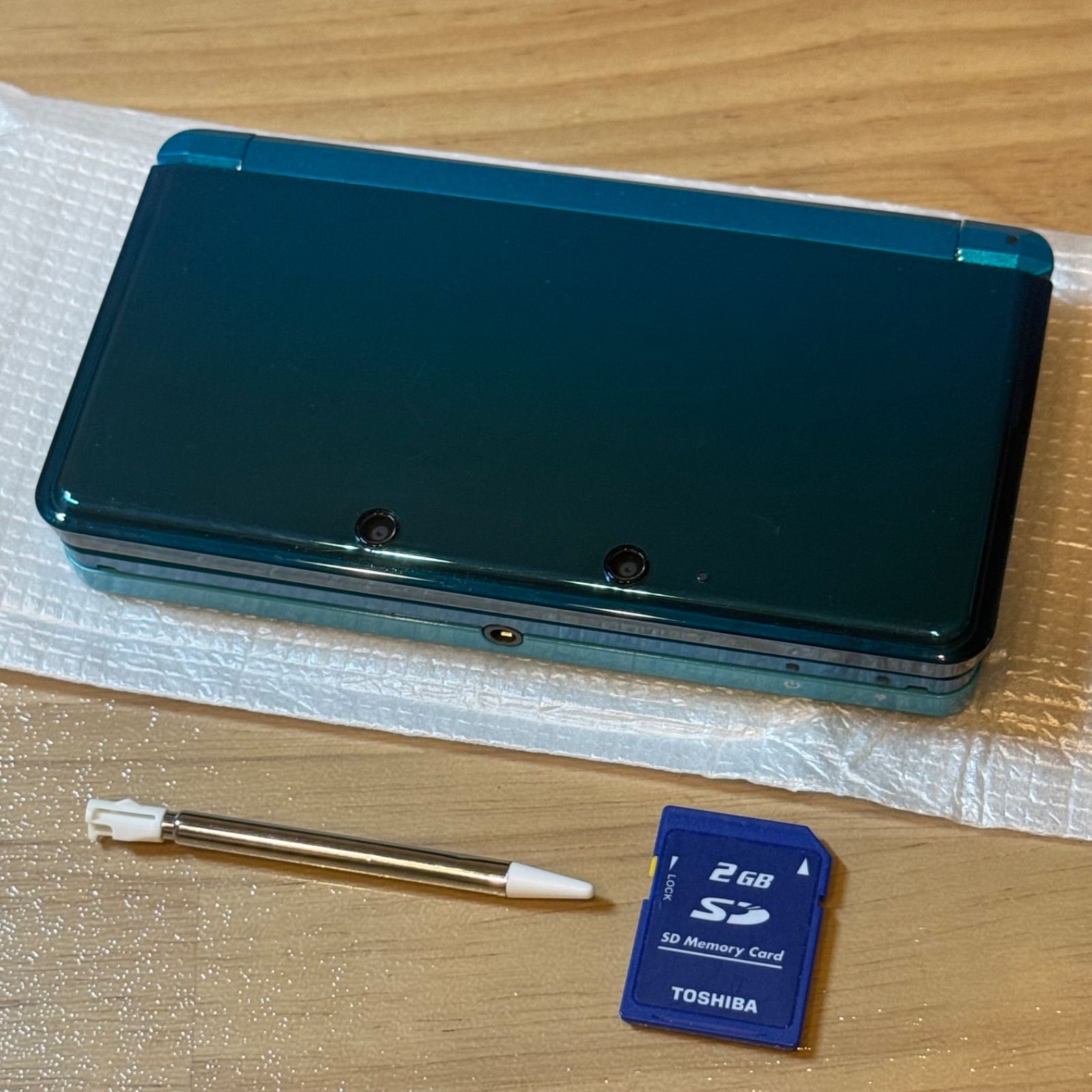 7-169 ニンテンドー3DS アクアブルー 箱付き - メルカリ