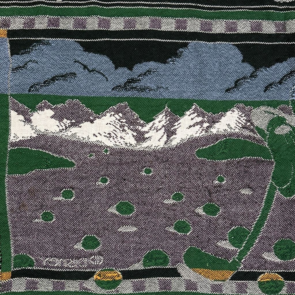 vintageラグ ブランケット マルチカバー タペストリー USA製