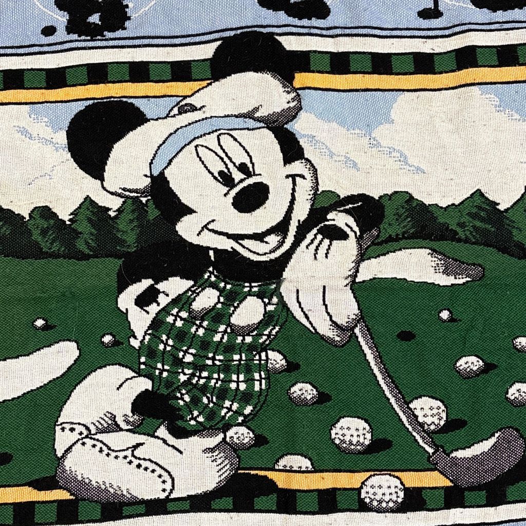 ディズニー ラグ タペストリー ブランケット vintageラグ ブランケット マルチカバー タペストリー USA製